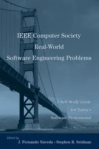 IEEE Computer Society Real-World Software Engineering Problems_cover