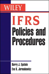IFRS Policies and Procedures_cover