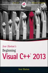Ivor Horton's Beginning Visual C++ 2013_cover