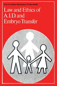 Law and Ethics of A.I.D. and Embryo Transfer_cover