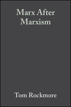 Marx After Marxism