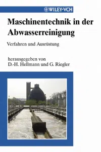 Maschinentechnik in der Abwasserreinigung_cover