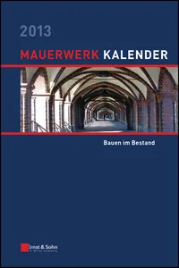 Mauerwerk Kalender 2013_cover
