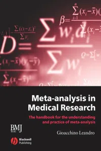 Meta-analysis in Medical Research_cover