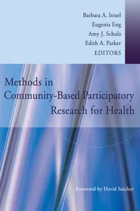 Methods in Community-Based Participatory Research for Health_cover