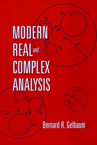 Modern Real and Complex Analysis_cover
