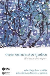On the Nature of Prejudice_cover