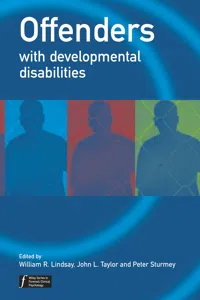 Offenders with Developmental Disabilities_cover