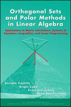 Orthogonal Sets and Polar Methods in Linear Algebra
