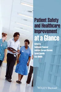 Patient Safety and Healthcare Improvement at a Glance_cover