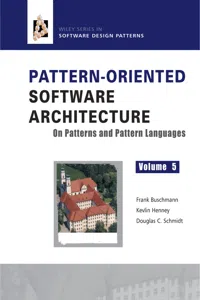 Pattern-Oriented Software Architecture, On Patterns and Pattern Languages_cover