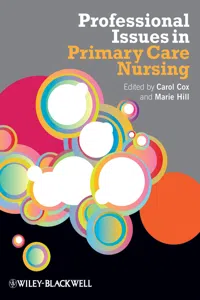 Professional Issues in Primary Care Nursing_cover