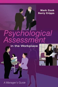 Psychological Assessment in the Workplace_cover