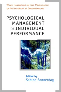 Psychological Management of Individual Performance_cover