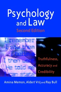 Psychology and Law_cover