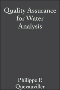 Quality Assurance for Water Analysis_cover