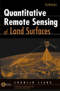 Quantitative Remote Sensing of Land Surfaces_cover