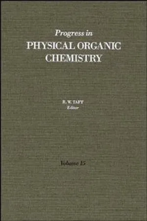 Progress in Physical Organic Chemistry