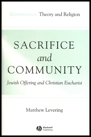 Sacrifice and Community
