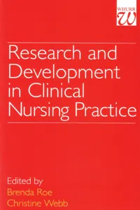 Research and Development in Clinical Nursing Practice_cover