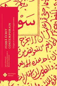 Fusḥā écrit contemporain_cover