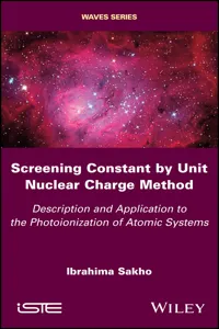 Screening Constant by Unit Nuclear Charge Method_cover