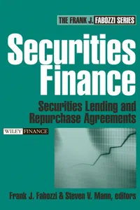 Securities Finance_cover