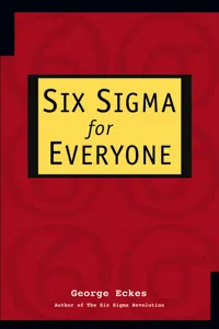 Six Sigma for Everyone_cover