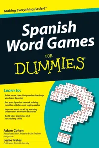 Spanish Word Games For Dummies_cover