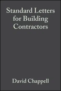 Standard Letters for Building Contractors_cover