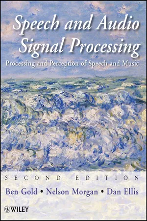Speech and Audio Signal Processing