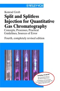 Split and Splitless Injection for Quantitative Gas Chromatography_cover