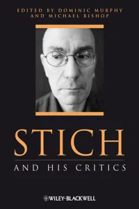 Stich and His Critics_cover