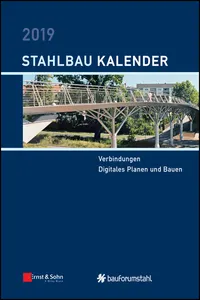 Stahlbau-Kalender 2019 - Schwerpunkt_cover