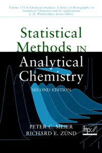 Statistical Methods in Analytical Chemistry_cover
