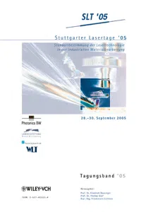 Stuttgarter Lasertage '05_cover