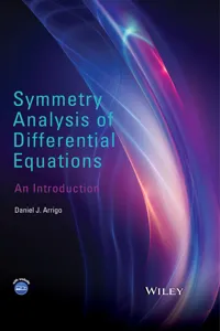 Symmetry Analysis of Differential Equations_cover