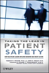 Taking the Lead in Patient Safety_cover