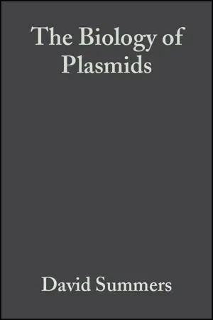 The Biology of Plasmids