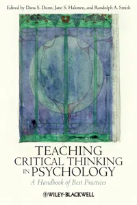 Teaching Critical Thinking in Psychology_cover