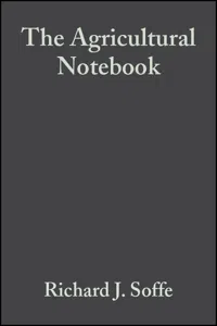 The Agricultural Notebook_cover