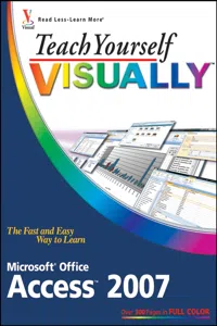 Teach Yourself VISUALLY Microsoft Office Access 2007_cover