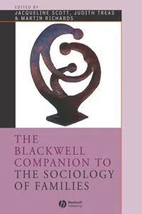 The Blackwell Companion to the Sociology of Families_cover