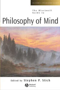 The Blackwell Guide to Philosophy of Mind_cover