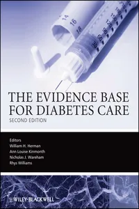 The Evidence Base for Diabetes Care_cover