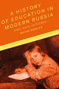 A History of Education in Modern Russia_cover
