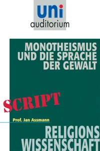 Monotheismus und die Sprache der Gewalt_cover