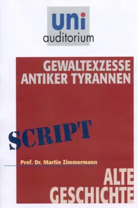 Gewaltexzesse antiker Tyrannen_cover