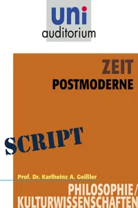 Zeit - Postmoderne_cover