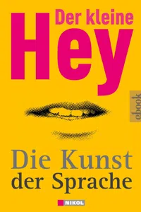 Der kleine Hey - Die Kunst der Sprache_cover